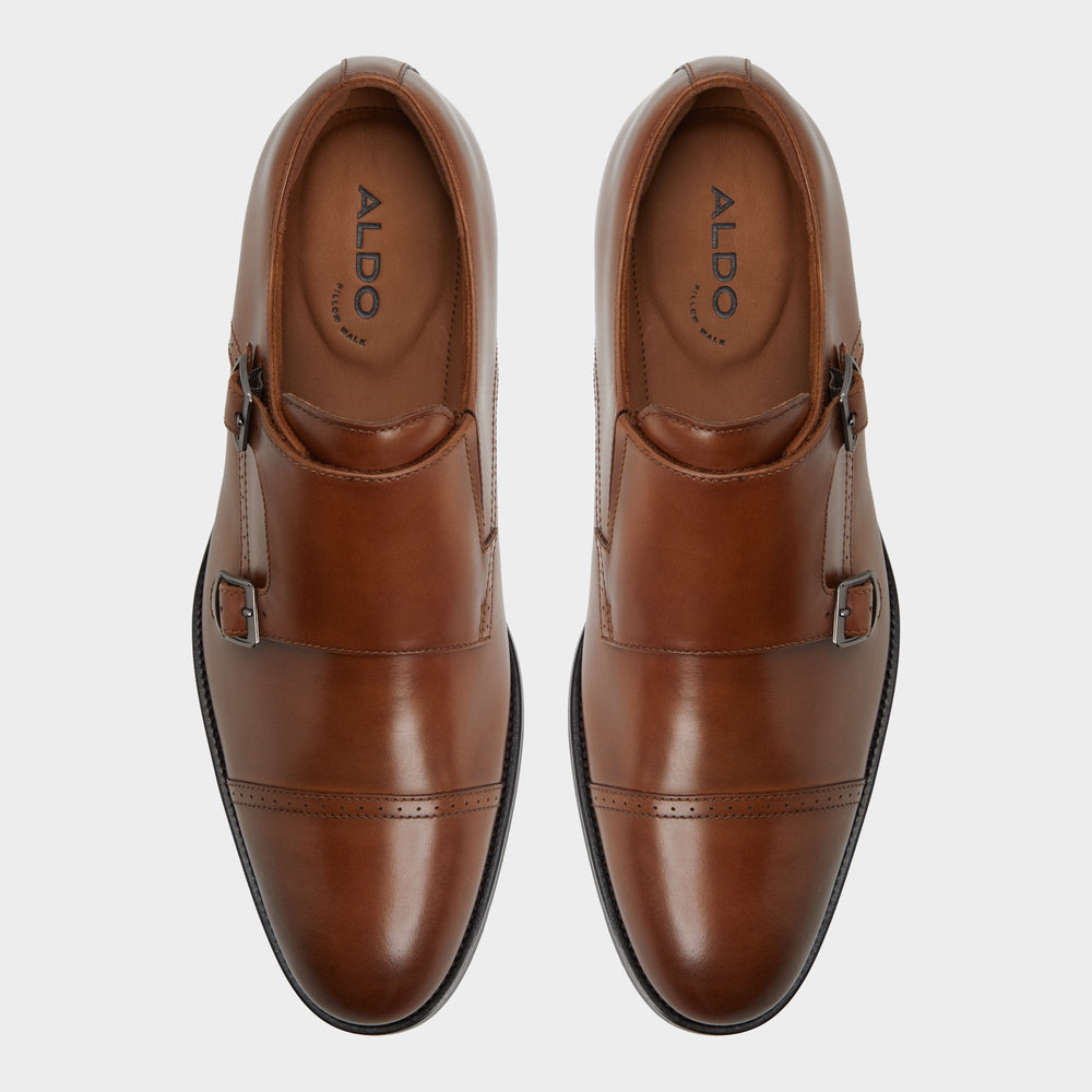 Aldo | Zelasien in Cognac - Monkstrap loafer