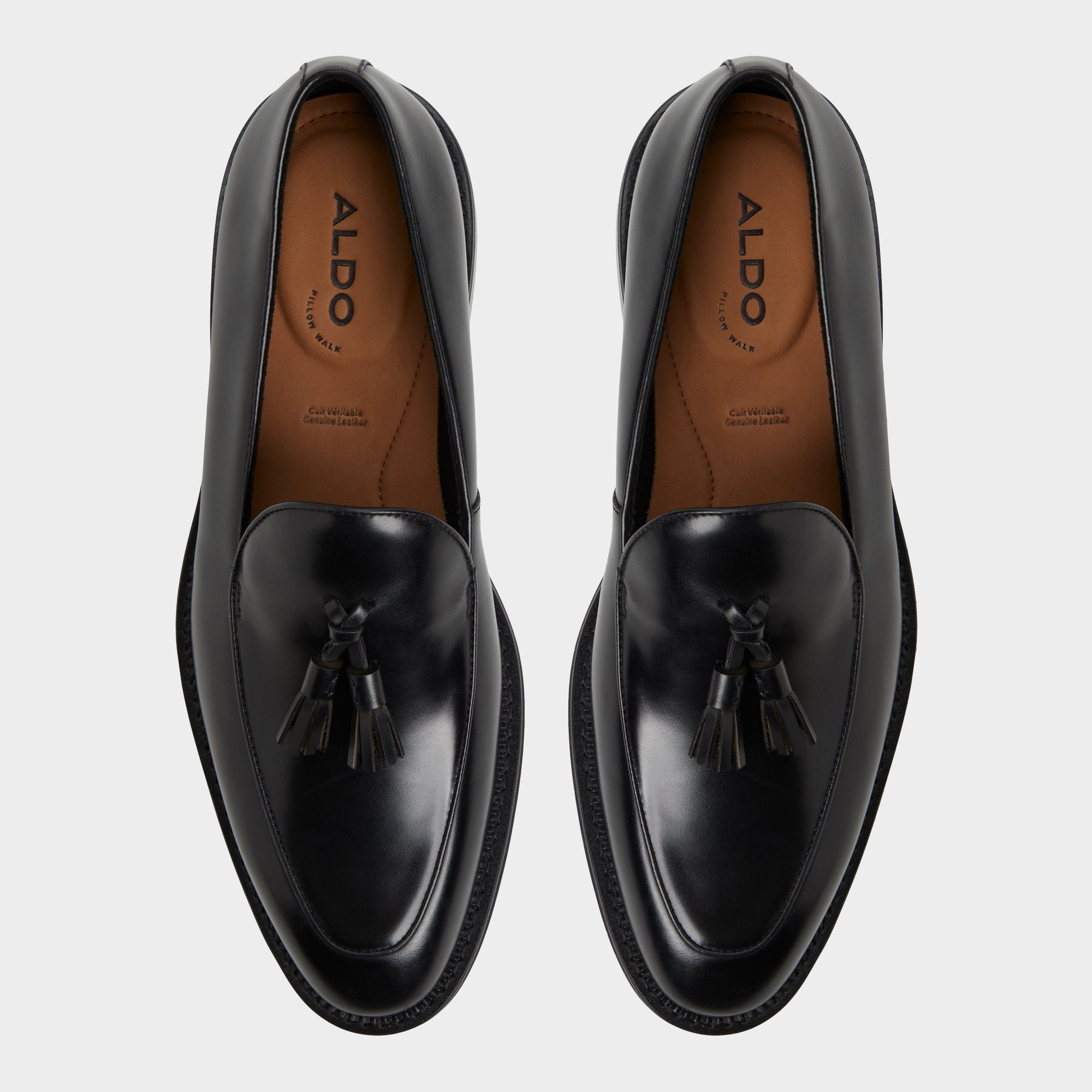 Aldo | Portos Black Men's Dress Shoes - Loafer