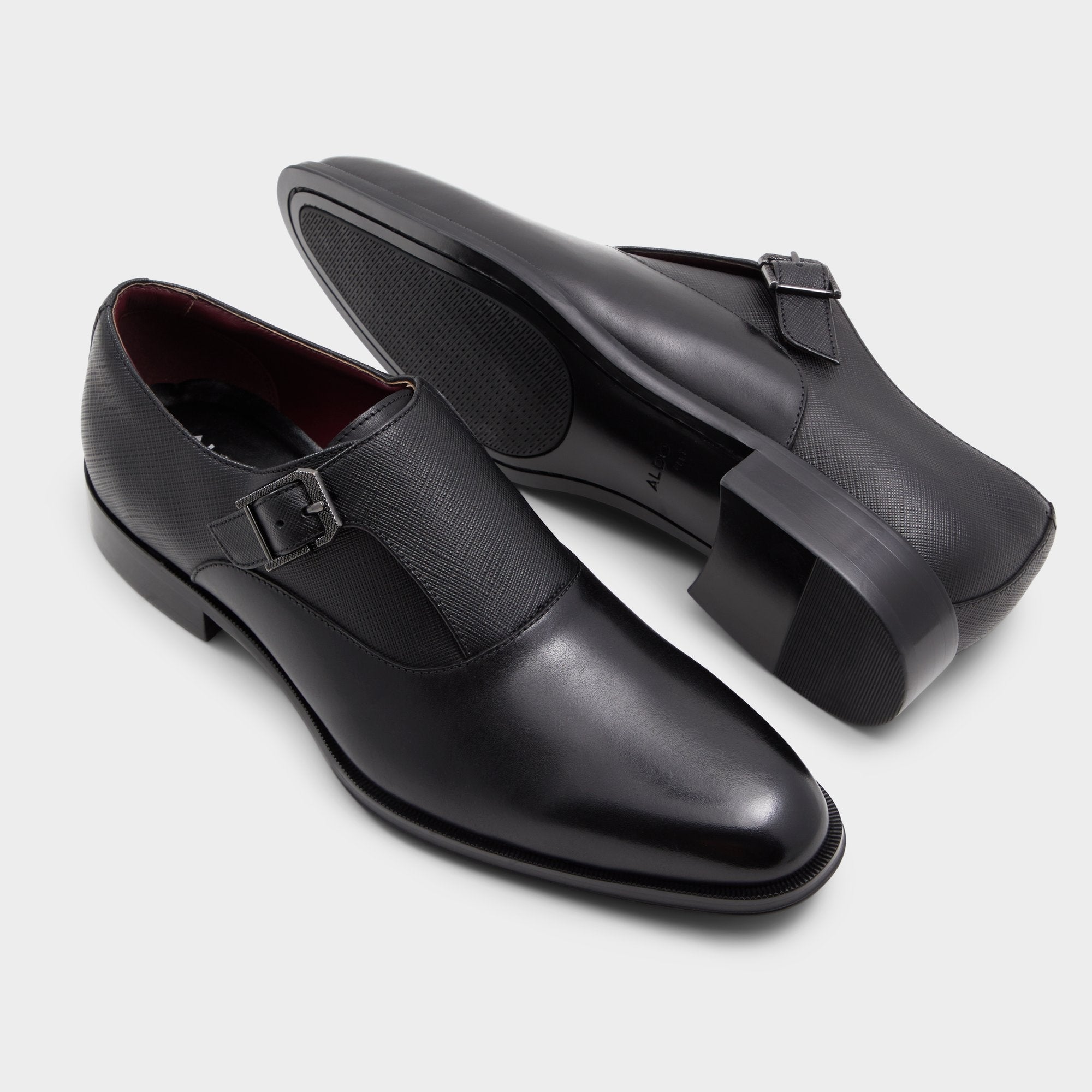 Aldo | Dashing Other Black Men's Loafers & Slip-Ons - Monkstrap loafer