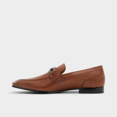 Aldo | Marinho Cognac Leather Smooth Men's Dress Shoes - Loafer