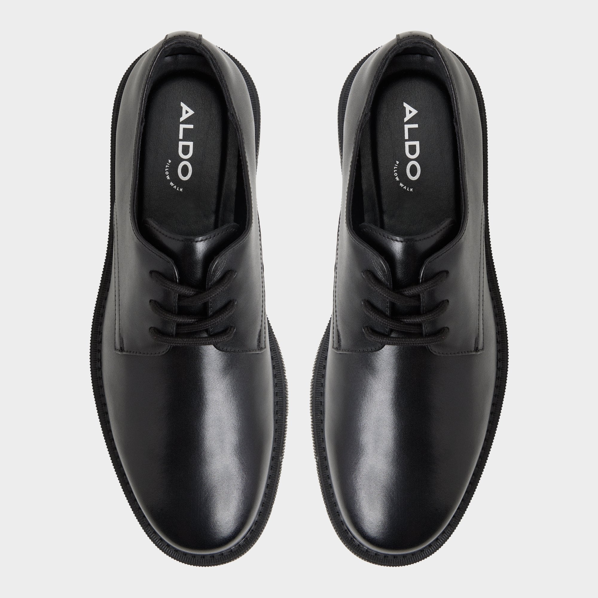 Aldo | Simian in Black 14184483 - Derby shoe, Lug sole