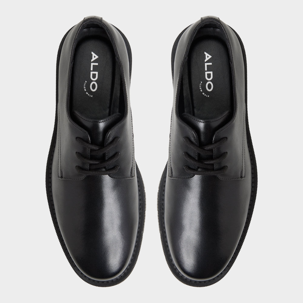 Aldo | Simian in Black 14184483 - Derby shoe, Lug sole
