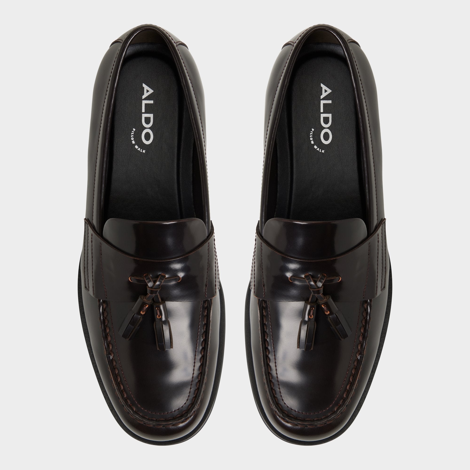 Aldo | Lionel in Dark Brown - Loafer