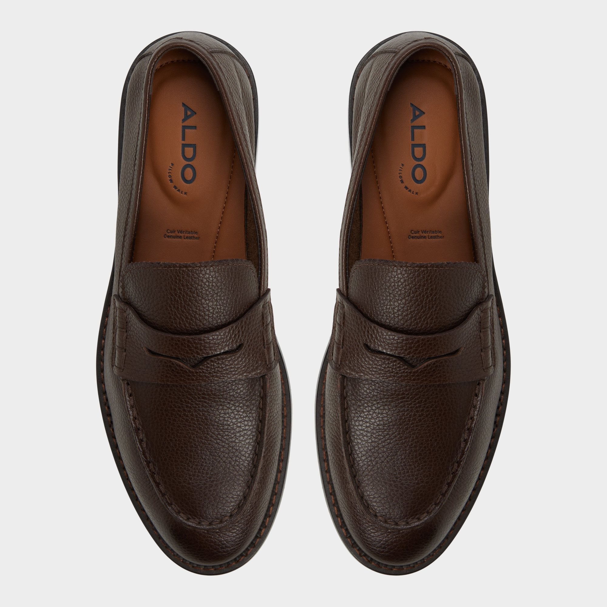 Aldo | Melvillee in Dark Brown - Loafer