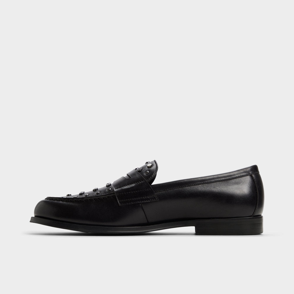 Aldo | Keifer Black/Silver Multi Men's Dress Shoes - Loafer