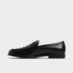Aldo | Keifer Black/Silver Multi Men's Dress Shoes - Loafer