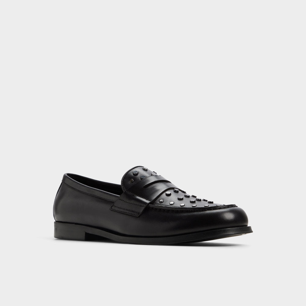 Aldo | Keifer Black/Silver Multi Men's Dress Shoes - Loafer