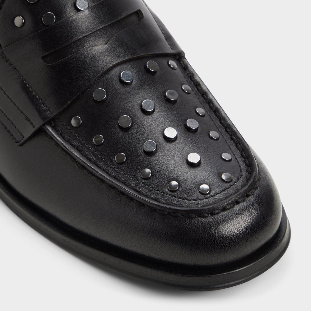 Aldo | Keifer Black/Silver Multi Men's Dress Shoes - Loafer