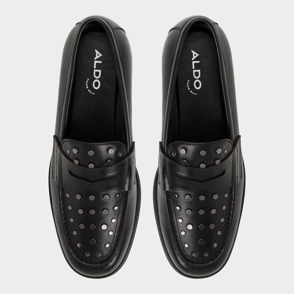 Aldo | Keifer Black/Silver Multi Men's Dress Shoes - Loafer