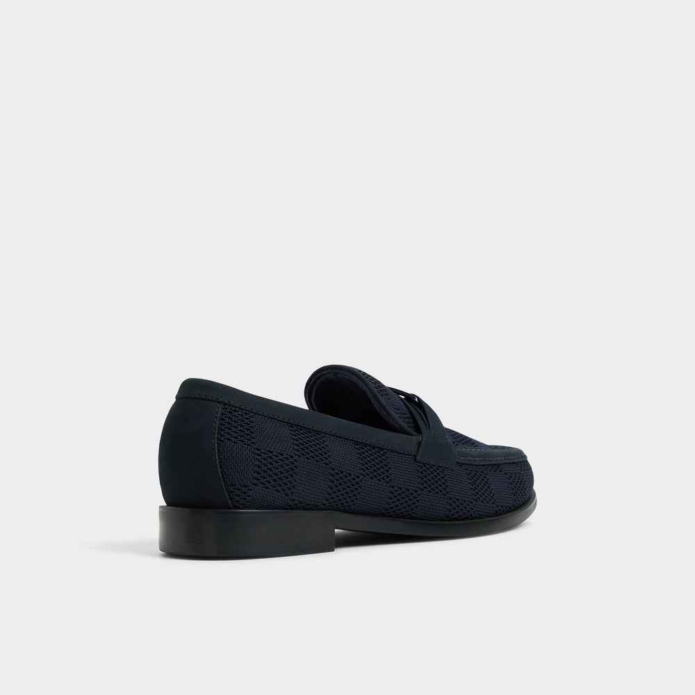 Aldo | Hawley Navy Men's Dress Shoes - Loafer