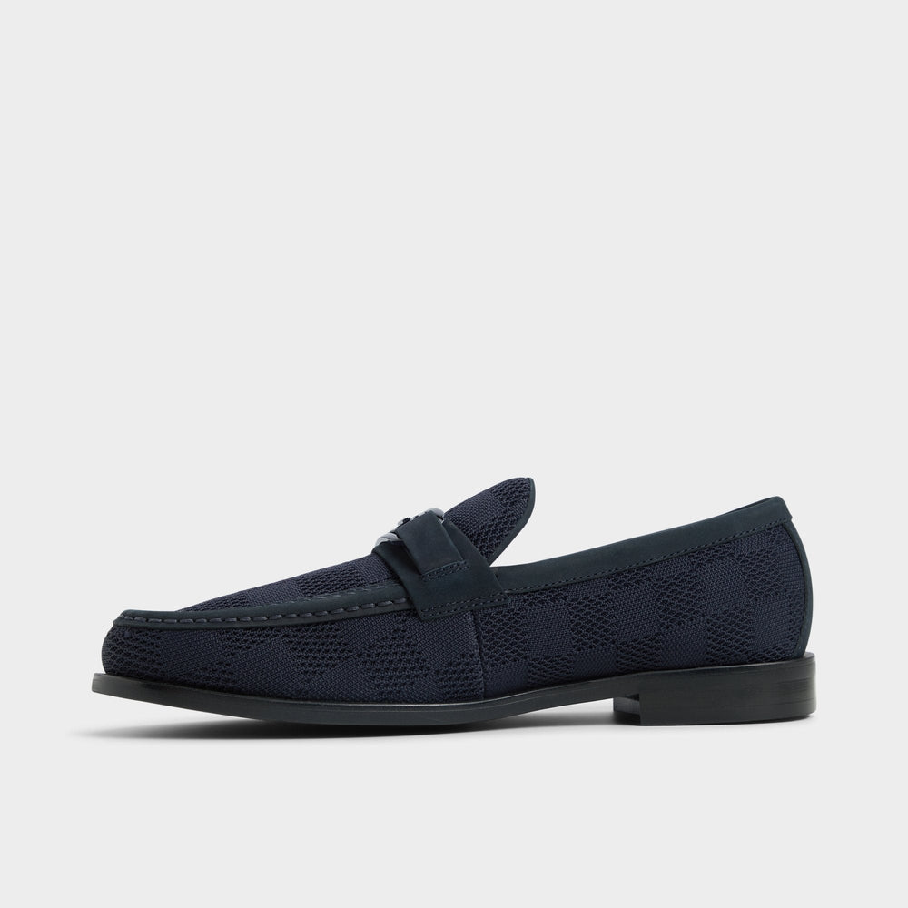 Aldo | Hawley Navy Men's Dress Shoes - Loafer