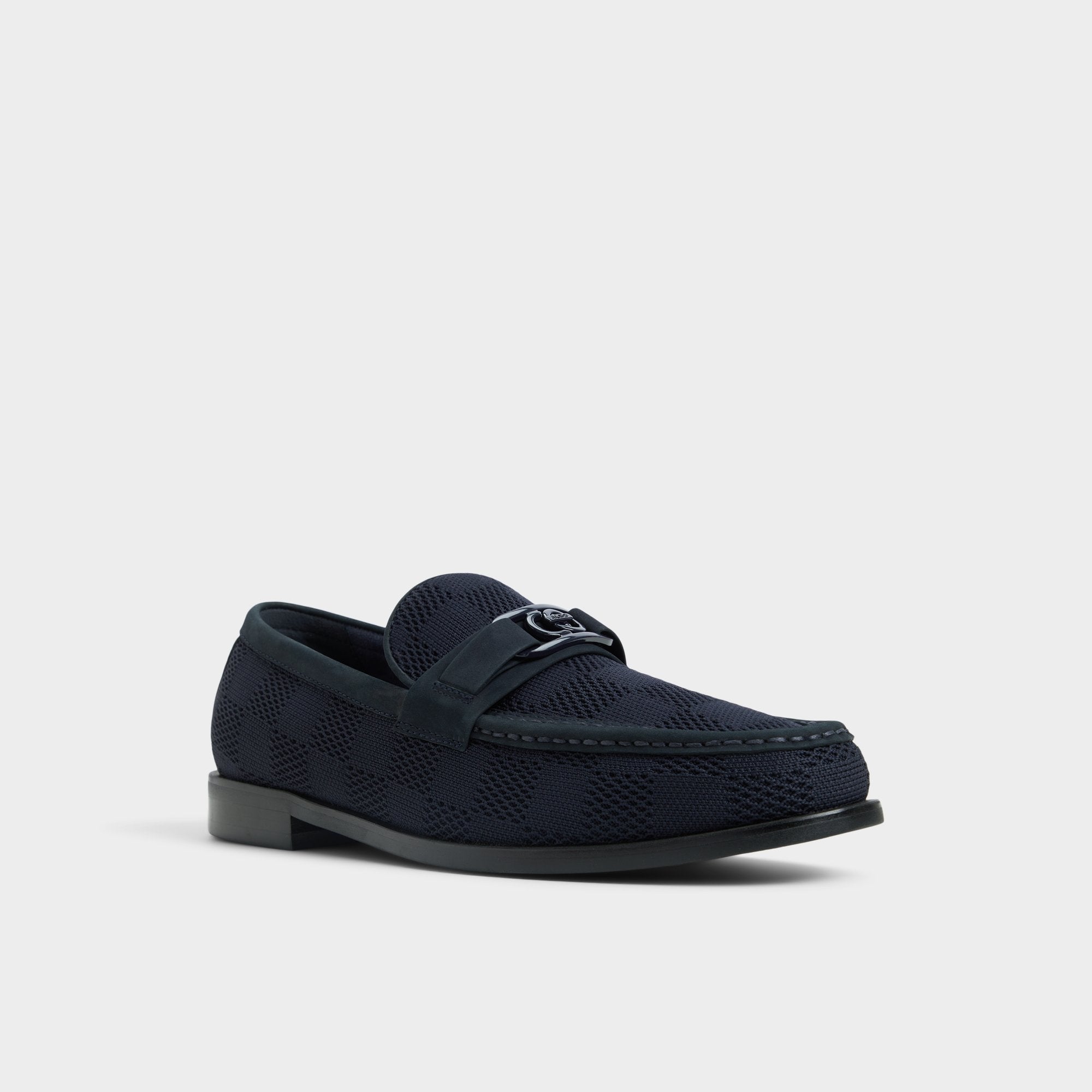 Aldo | Hawley Navy Men's Dress Shoes - Loafer