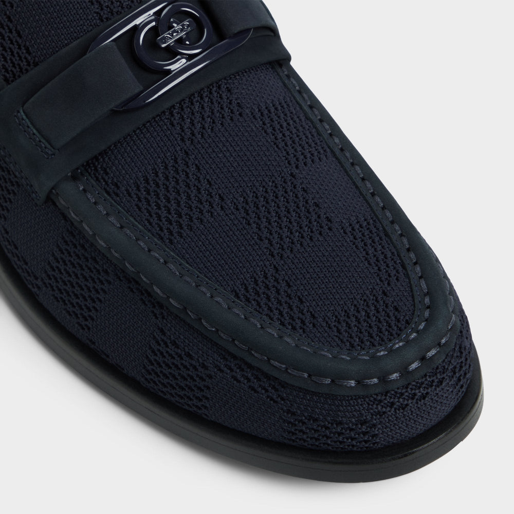 Aldo | Hawley Navy Men's Dress Shoes - Loafer