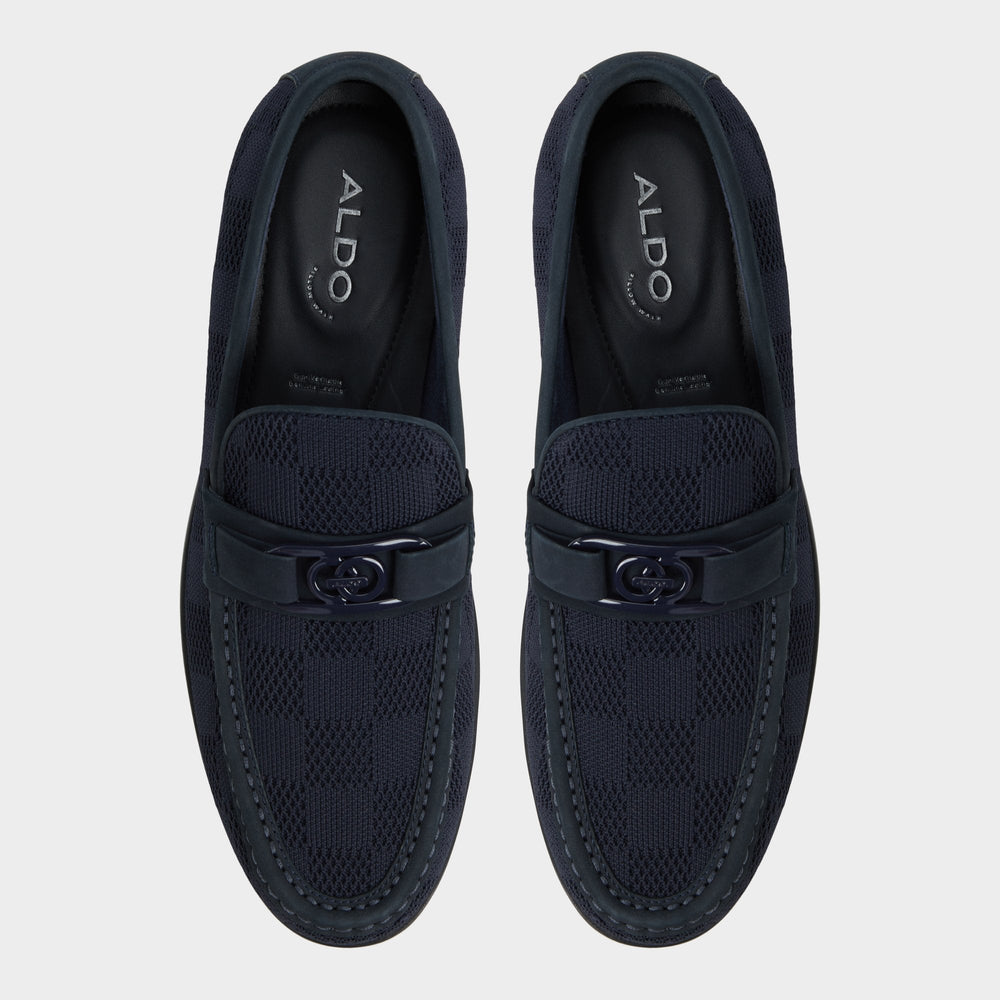 Aldo | Hawley Navy Men's Dress Shoes - Loafer