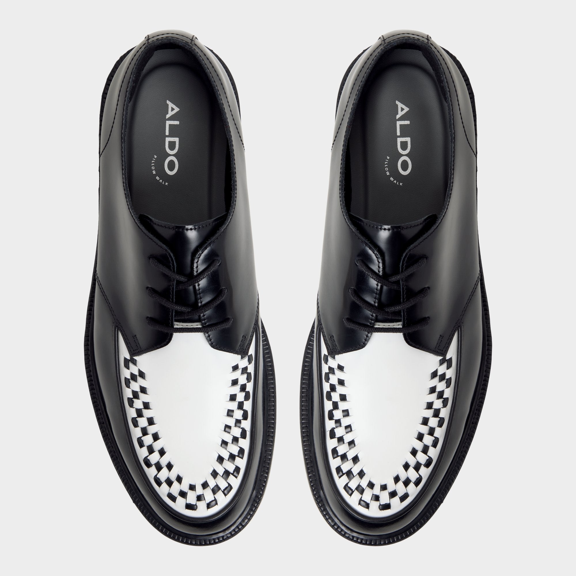 Aldo | Rocco in Black White - Oxford shoe