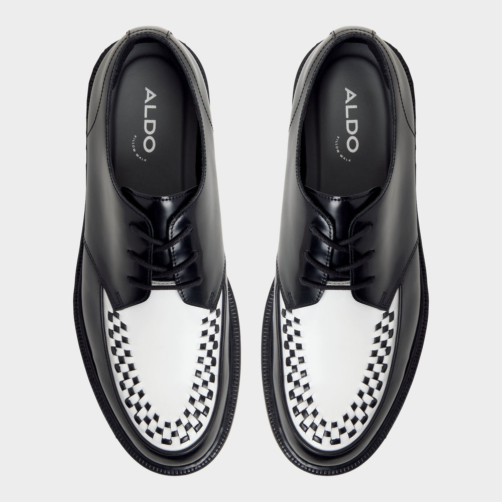 Aldo | Rocco in Black White - Oxford shoe