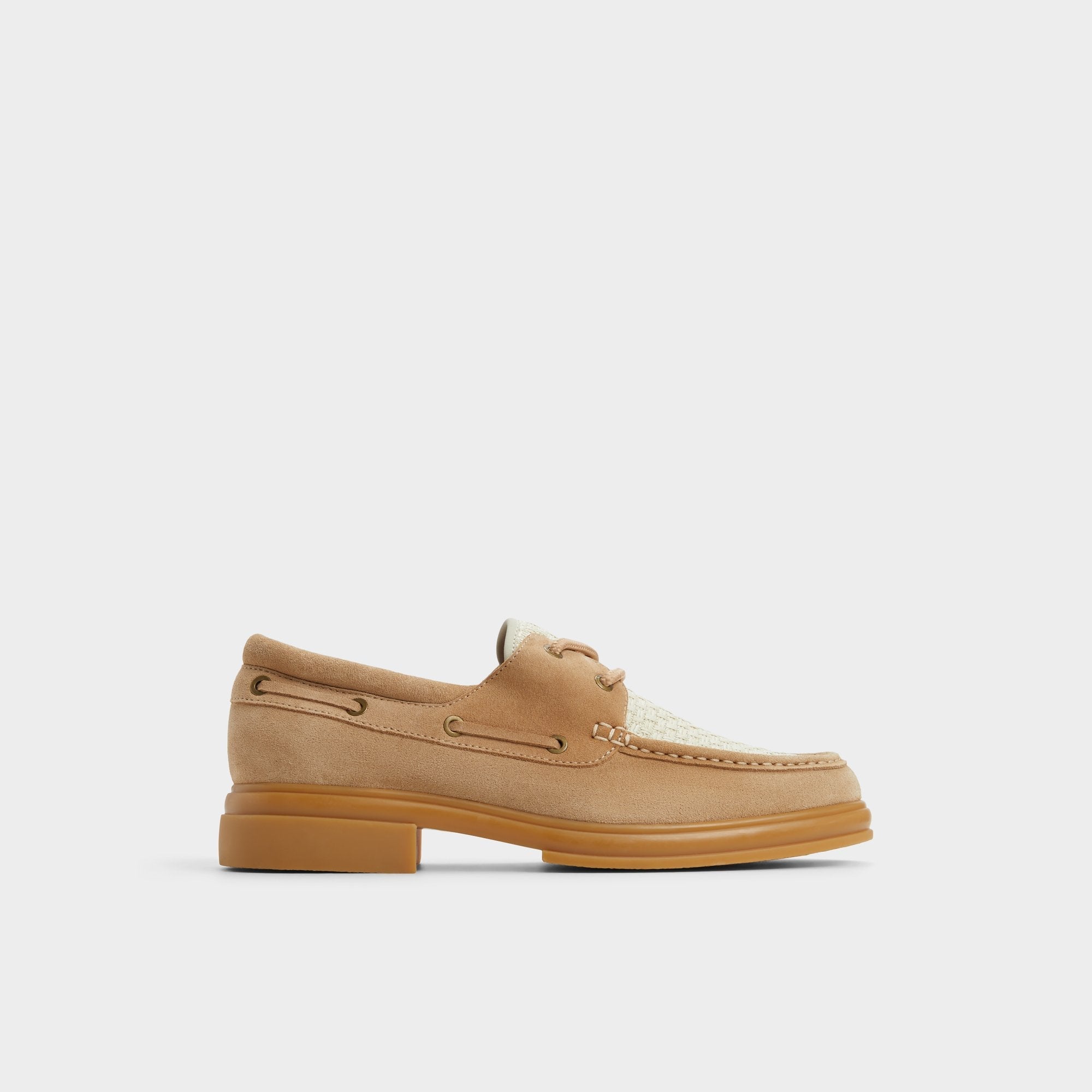 Aldo | Seaexplorer Beige Men's Dress Shoes - Boat shoe