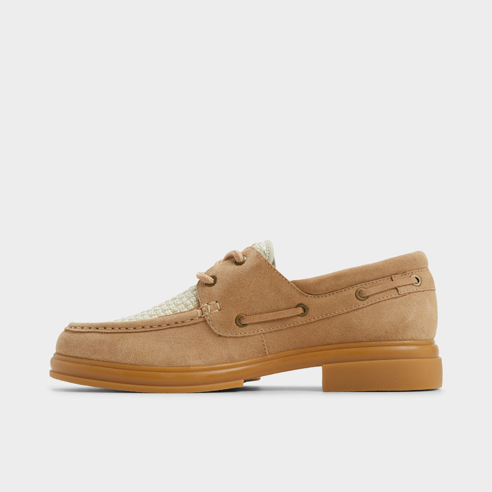 Aldo | Seaexplorer Beige Men's Dress Shoes - Boat shoe