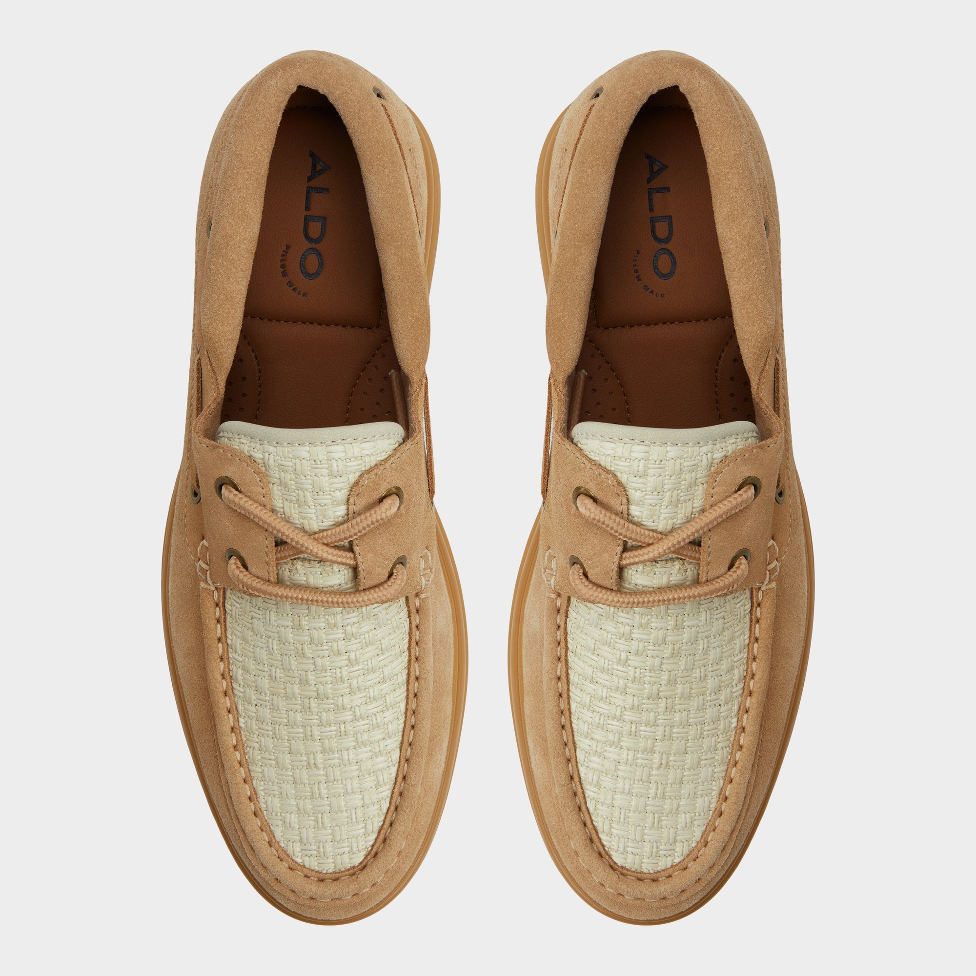 Aldo | Seaexplorer Beige Men's Dress Shoes - Boat shoe