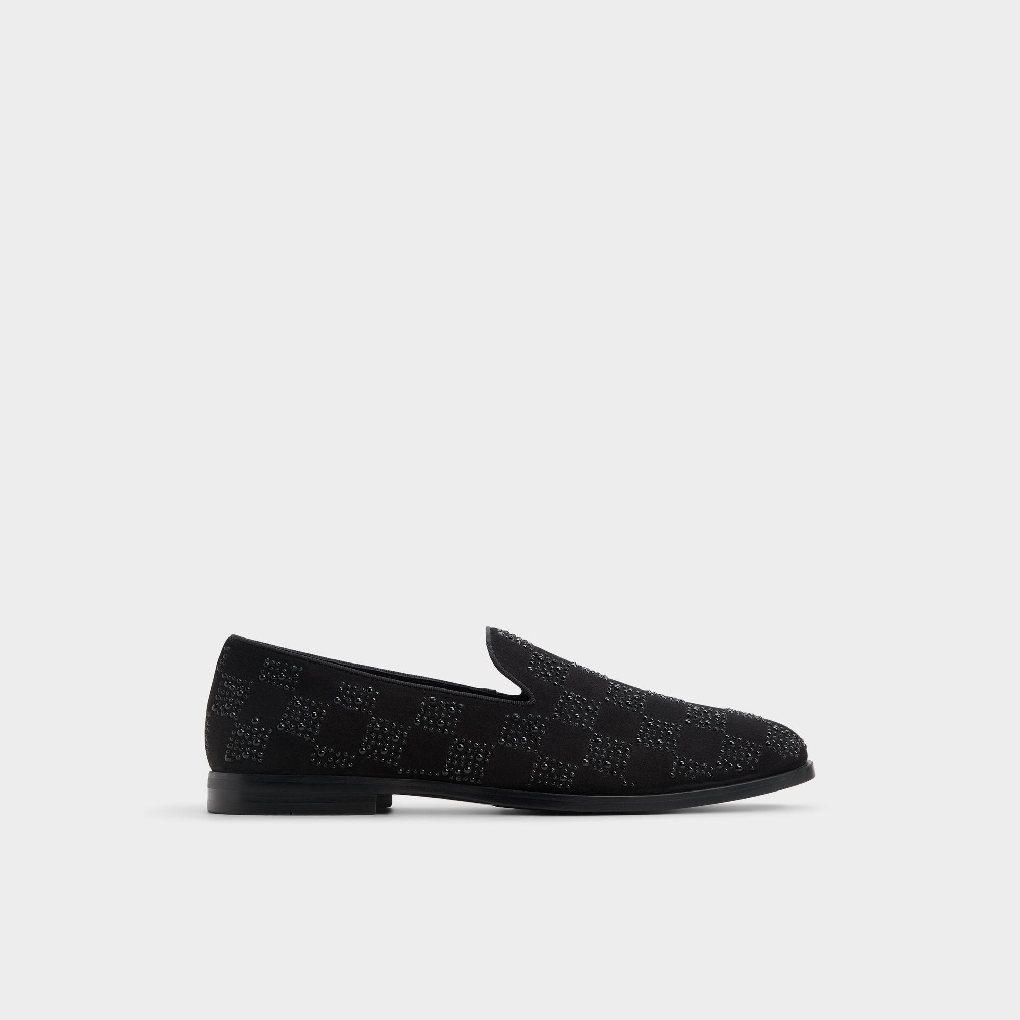 Aldo | Casino Other Black Synthetic Textured Men's Dress Shoes - Loafer