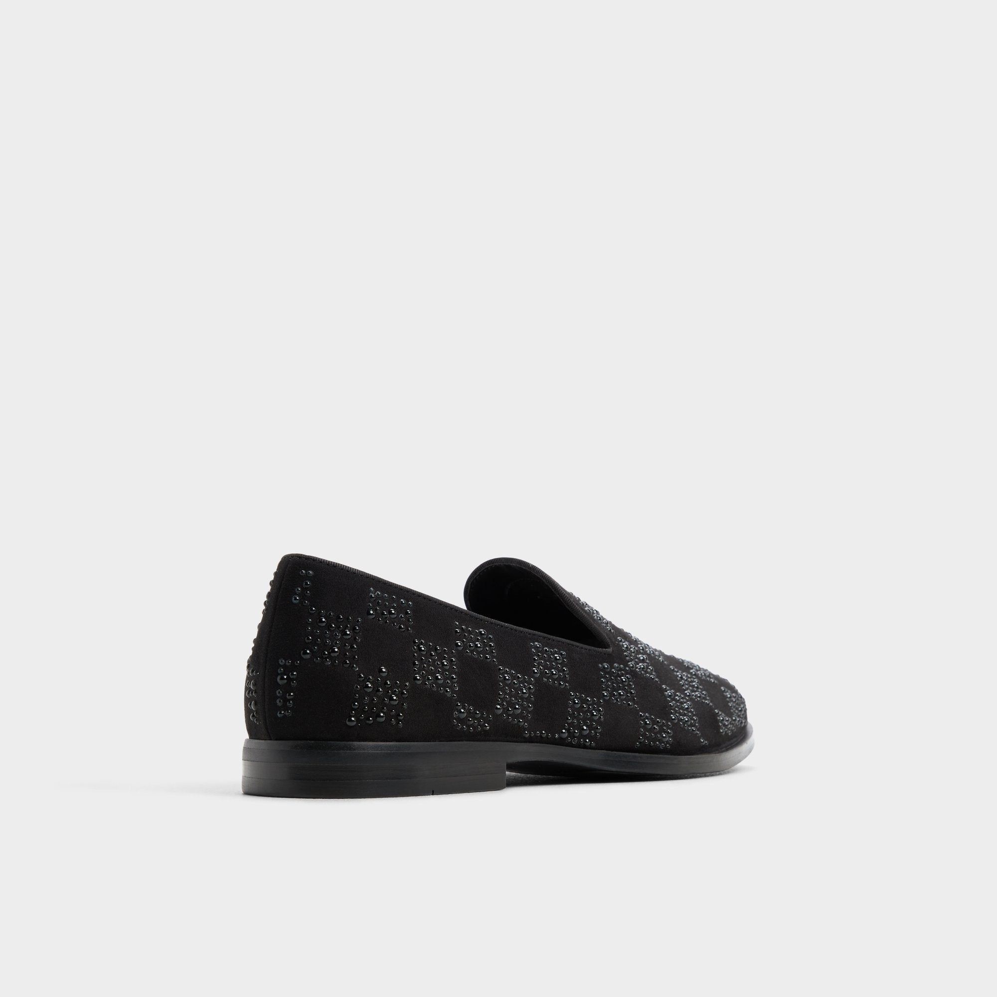 Aldo | Casino Other Black Synthetic Textured Men's Dress Shoes - Loafer