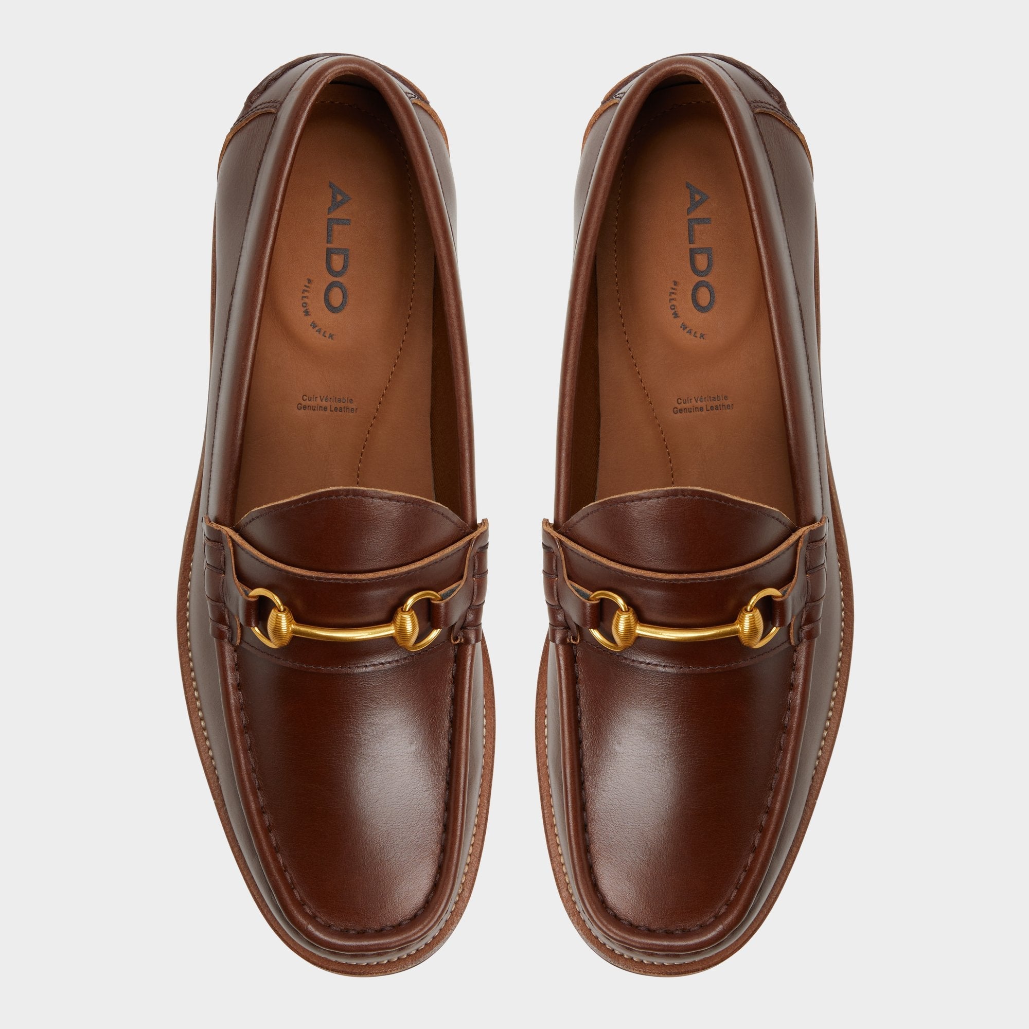 Aldo | Wildwoodd Medium Brown Men's Dress Shoes - Loafer