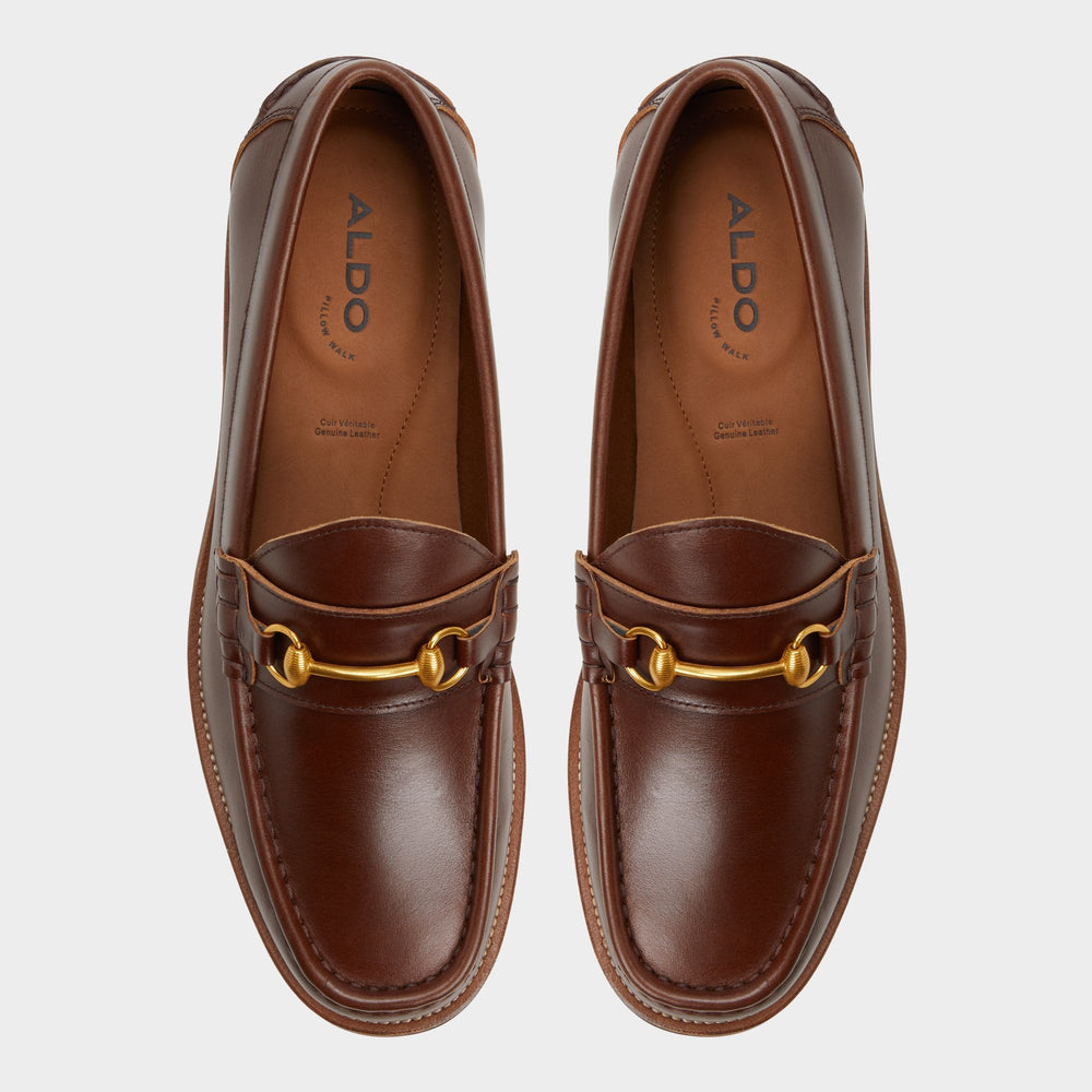 Aldo | Wildwoodd Medium Brown Men's Dress Shoes - Loafer