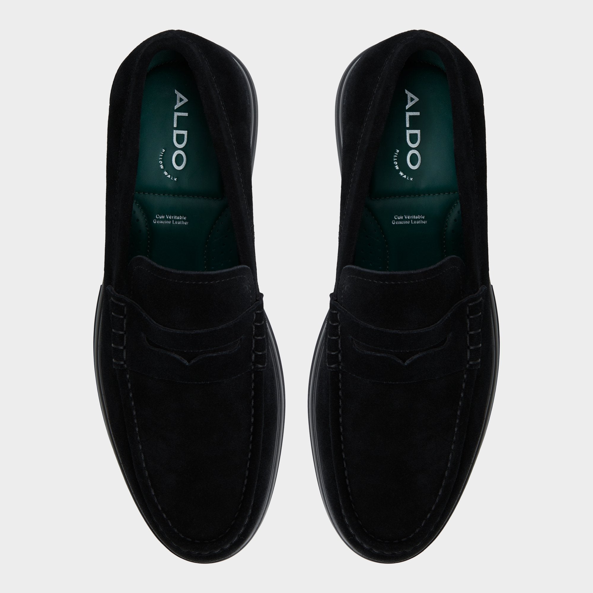 Aldo | Tucker Black/Black Men's Dress Shoes - Loafer