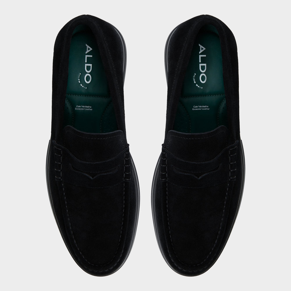 Aldo | Tucker Black/Black Men's Dress Shoes - Loafer