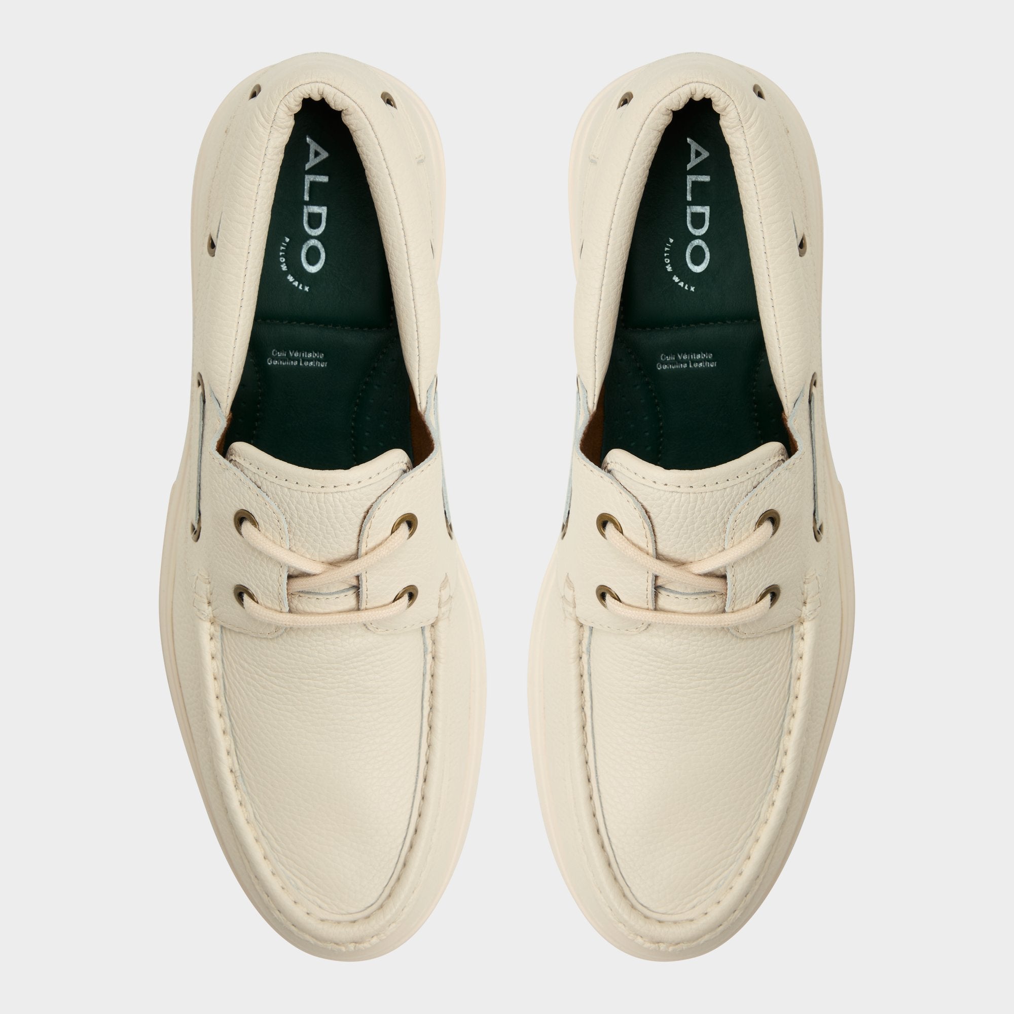 Aldo | Seaexplorer Ivory Men's Dress Shoes - Boat shoe