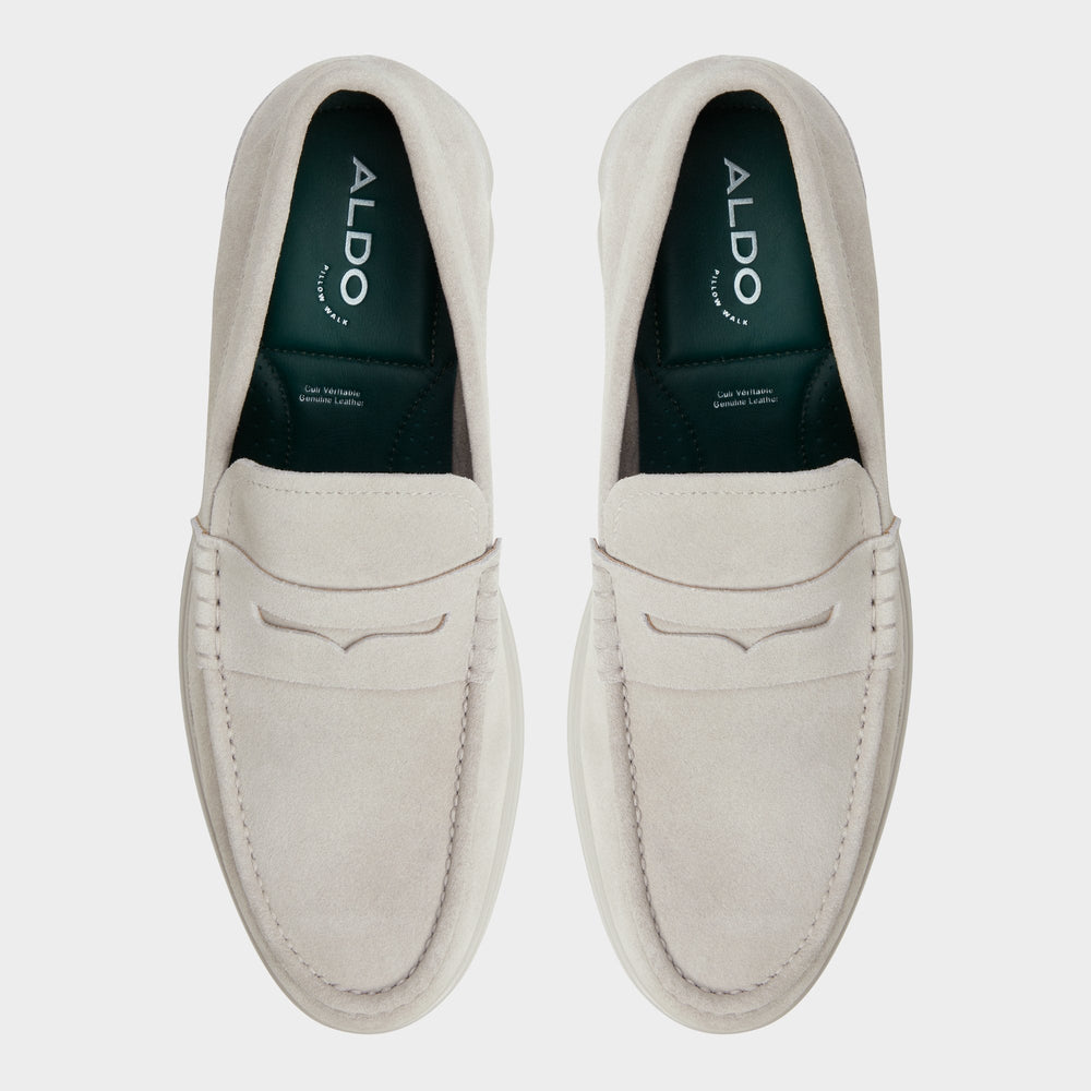 Aldo | Tucker Light Grey Men's Dress Shoes - Loafer
