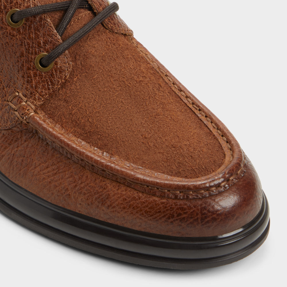 Aldo | Seaexplorer Cognac Men's Dress Shoes - Boat shoe