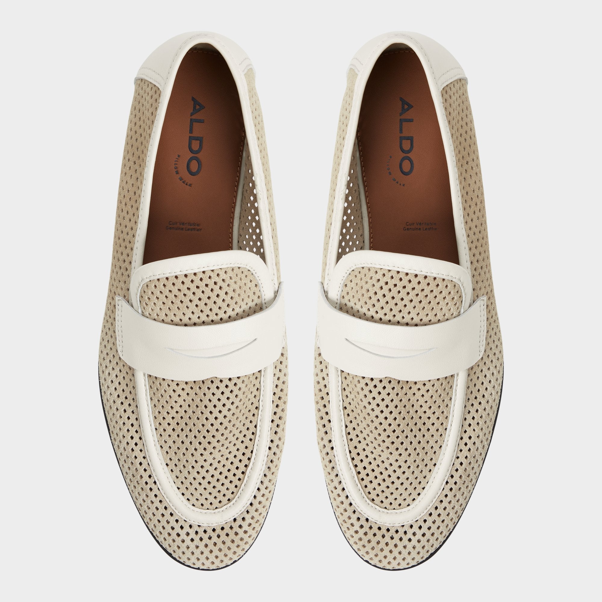 Aldo | Arnold Beige Men's Dress Shoes - Loafer