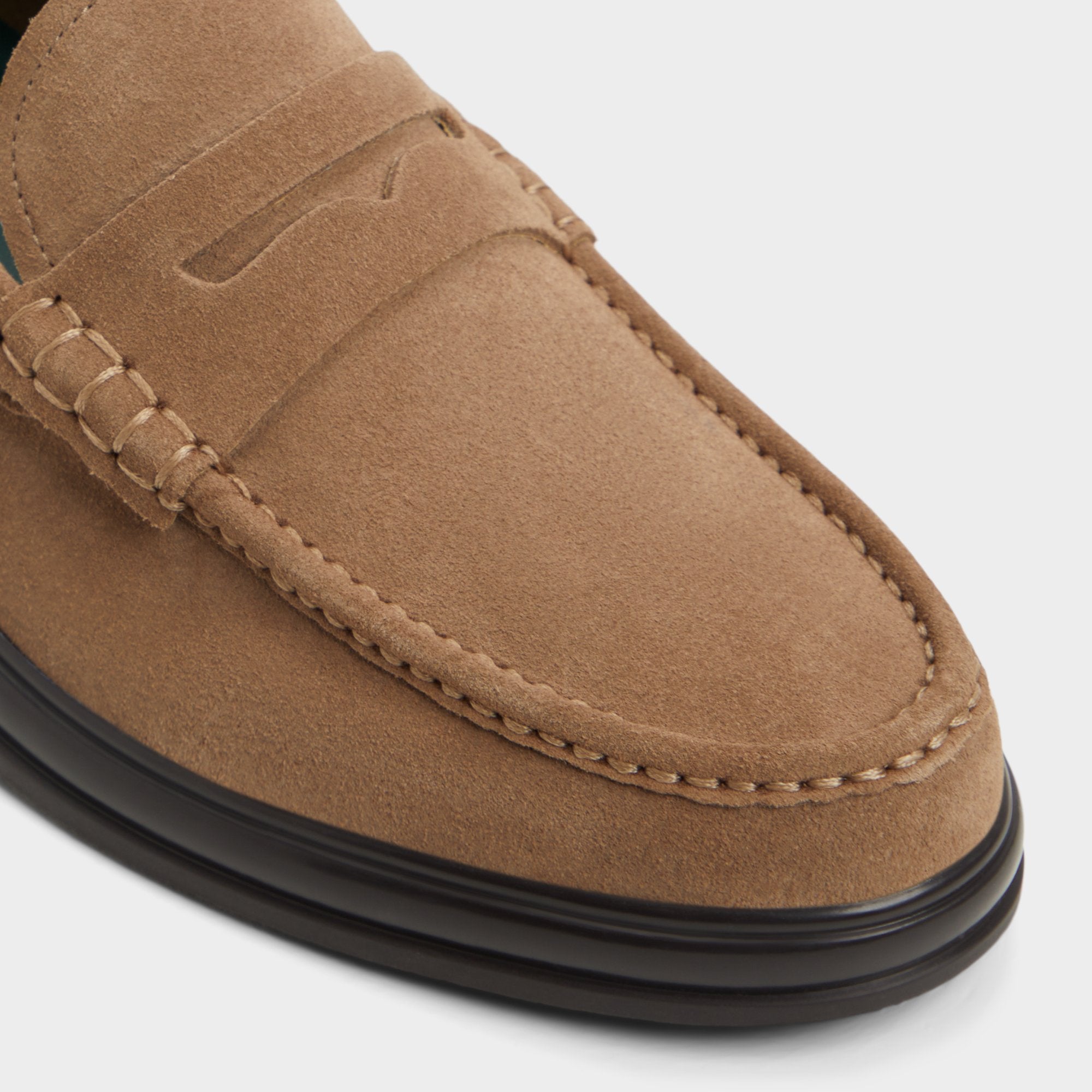 Aldo | Tucker Other Brown Leather Suede Men's Dress Shoes - Loafer