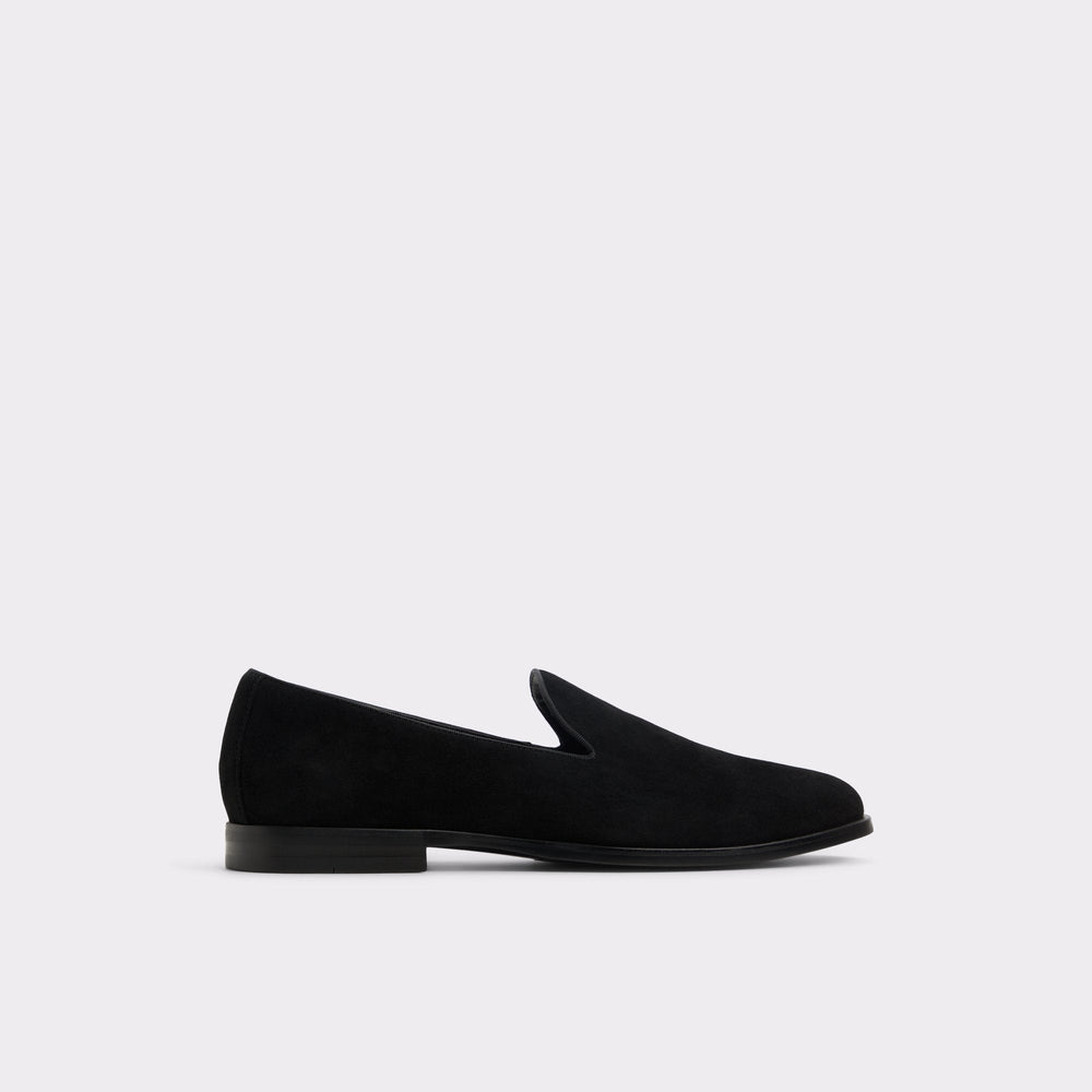 Aldo | Casino Other Black Leather Suede Men's Dress Shoes - Loafer