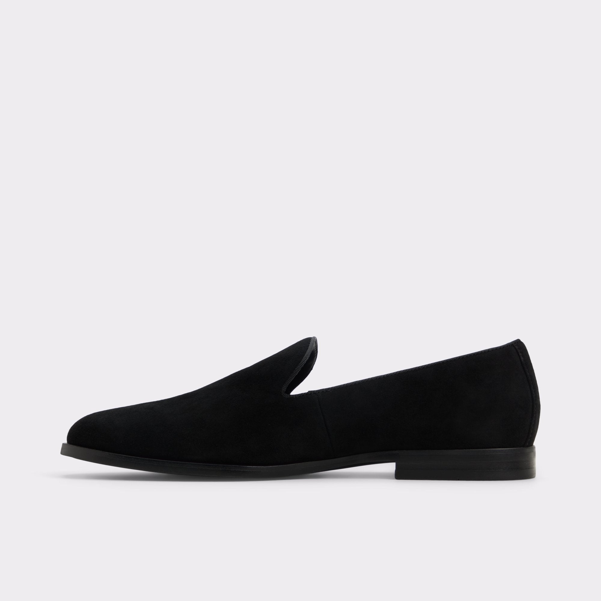 Aldo | Casino Other Black Leather Suede Men's Dress Shoes - Loafer