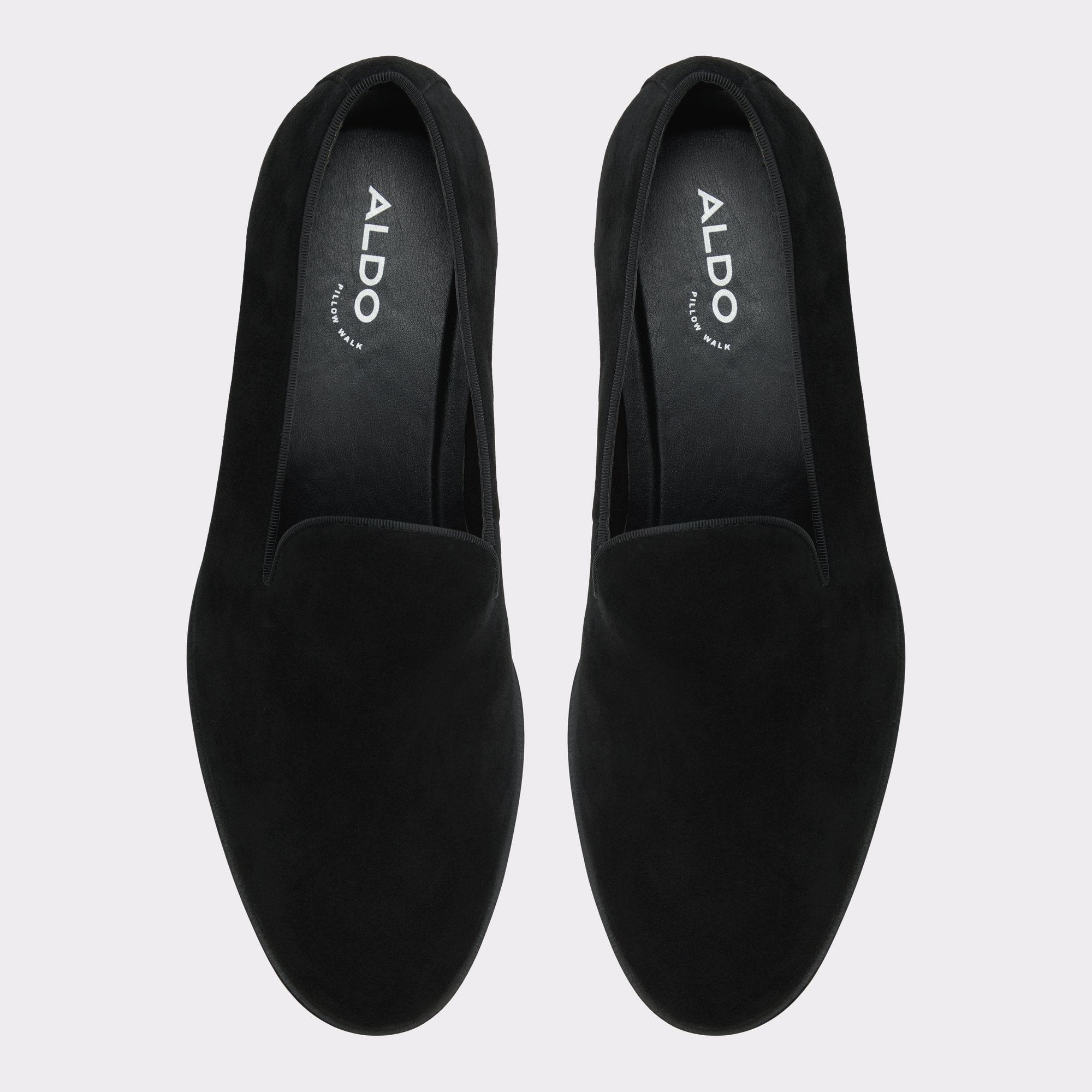 Aldo | Casino Other Black Leather Suede Men's Dress Shoes - Loafer