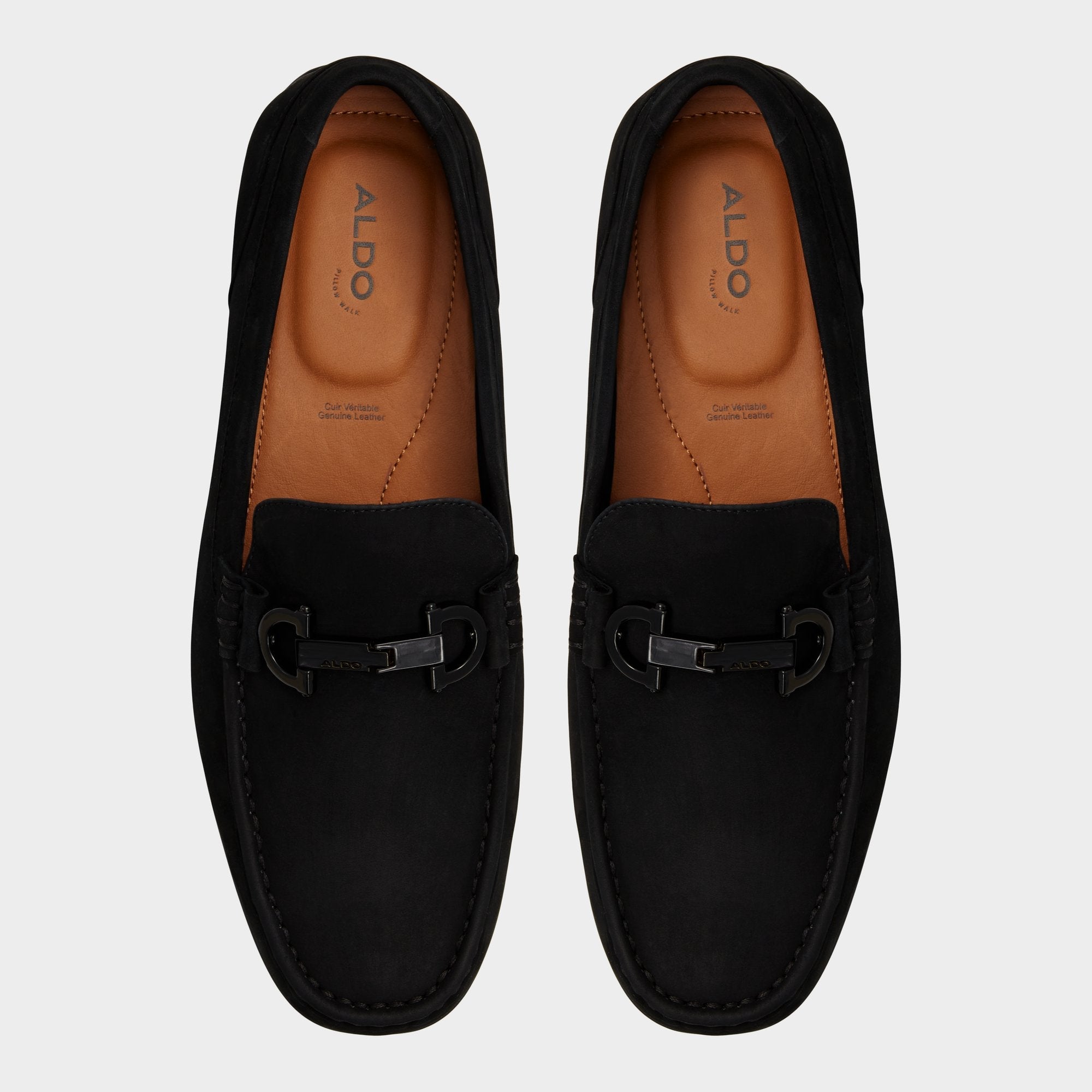 Aldo | Orlovoflexx Black Men's Loafers & Slip-Ons - Driving shoe