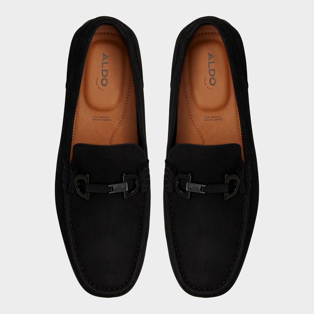 Aldo | Orlovoflexx Black Men's Loafers & Slip-Ons - Driving shoe