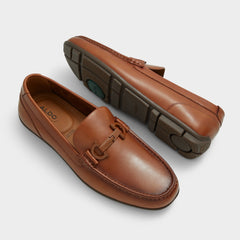 Aldo | Orlovoflexx Light Brown Men's Loafers & Slip-Ons - Driving shoe