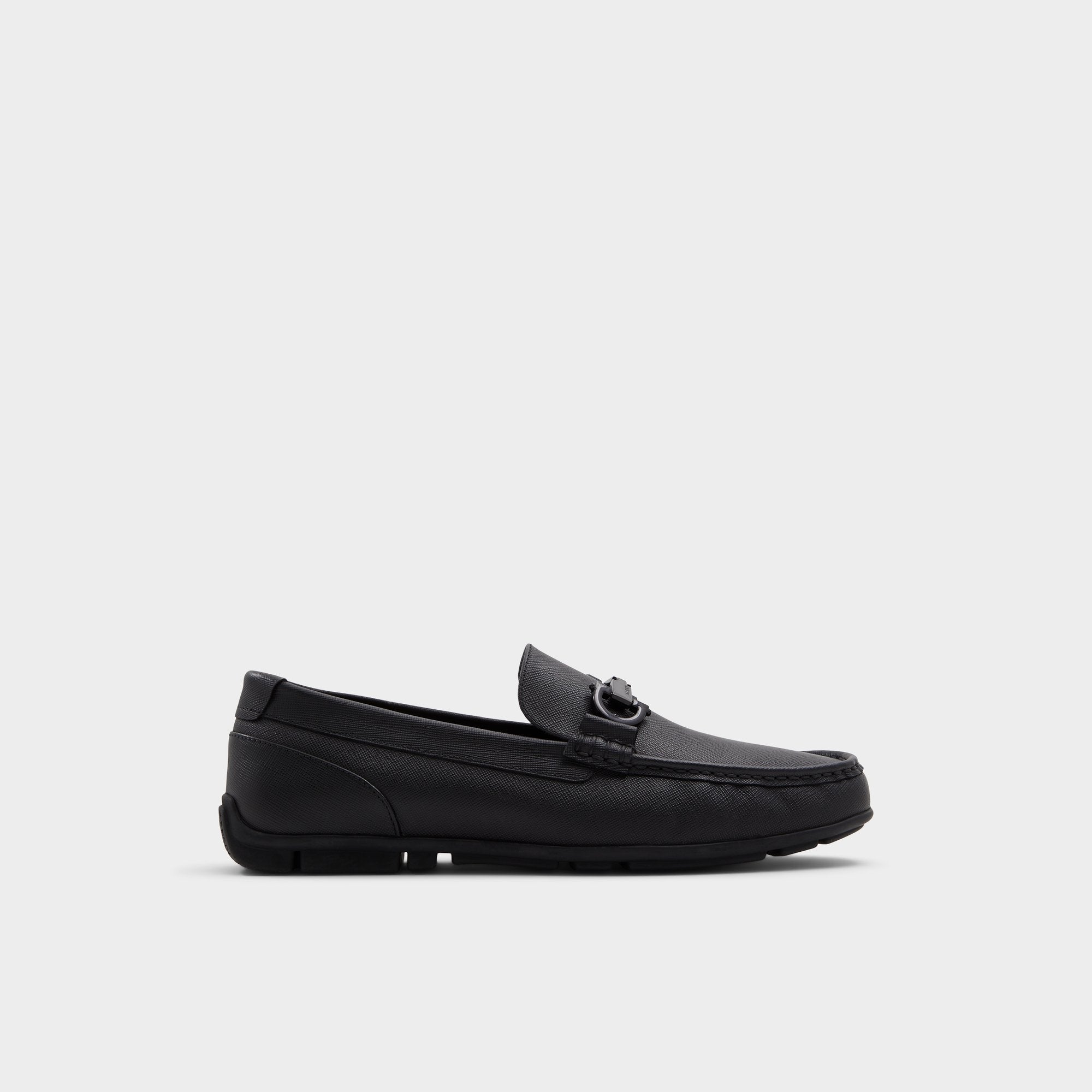 Aldo | Orlovoflexx Open Black Men's Loafers & Slip-Ons - Driving shoe