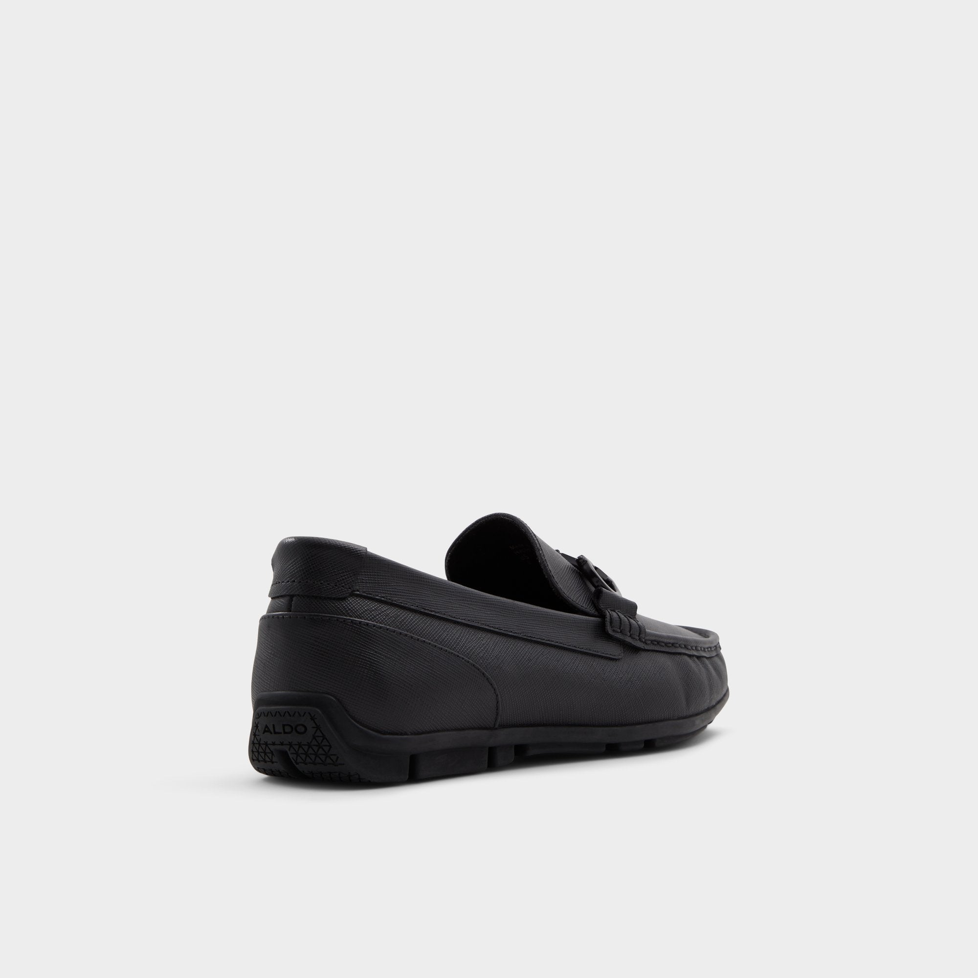 Aldo | Orlovoflexx Open Black Men's Loafers & Slip-Ons - Driving shoe