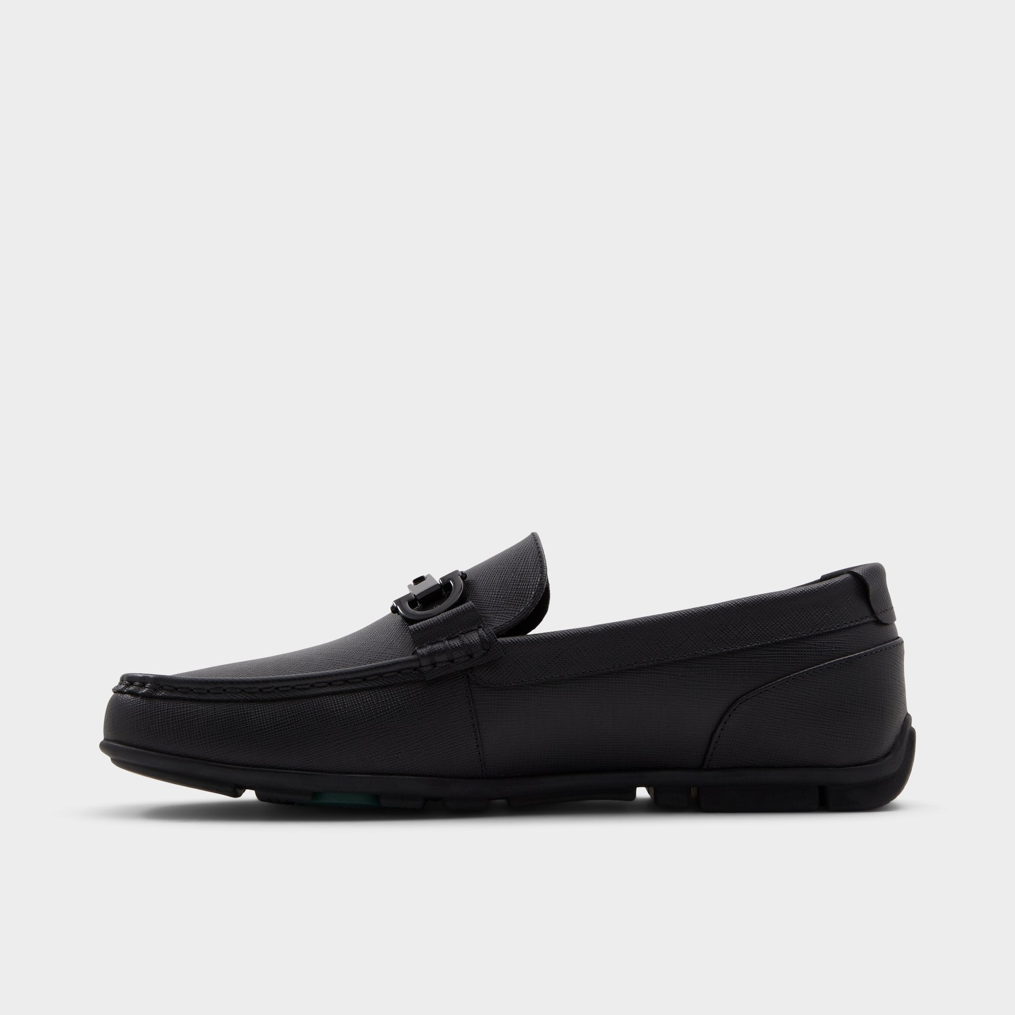 Aldo | Orlovoflexx Open Black Men's Loafers & Slip-Ons - Driving shoe