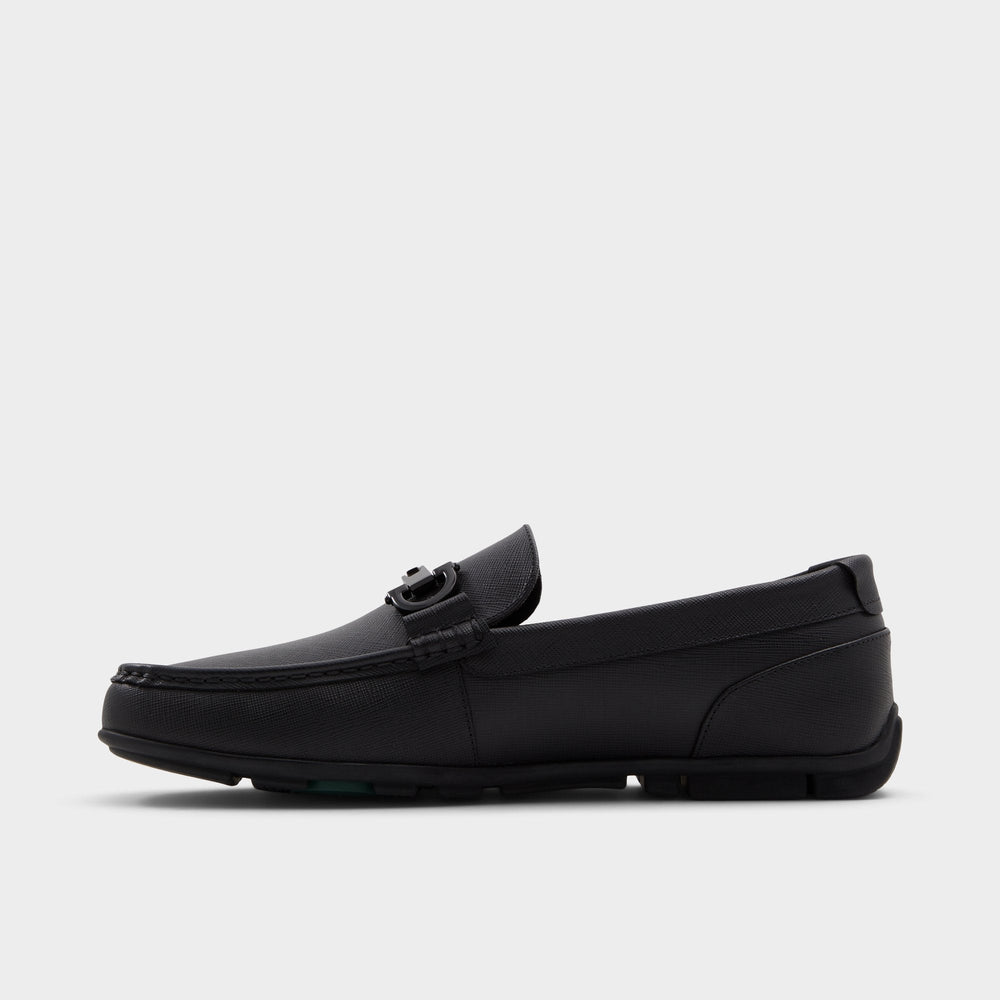 Aldo | Orlovoflexx Open Black Men's Loafers & Slip-Ons - Driving shoe
