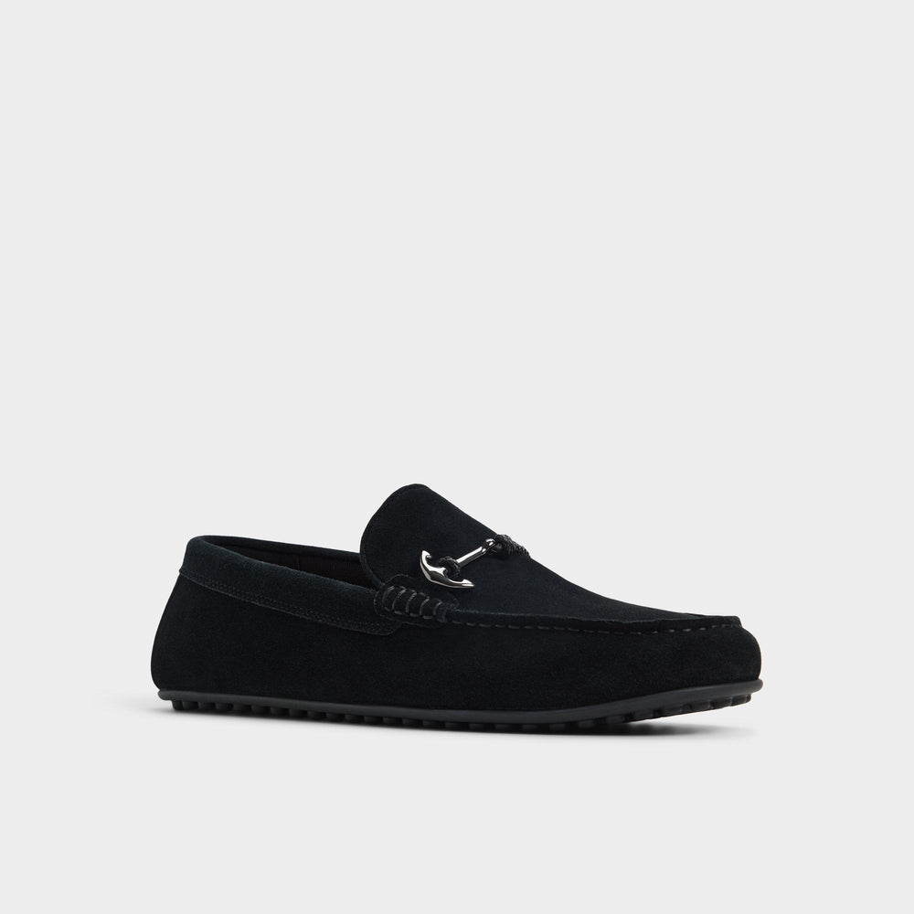 Aldo | Wilbart Open Black Men's Casual Shoes - Driving shoe