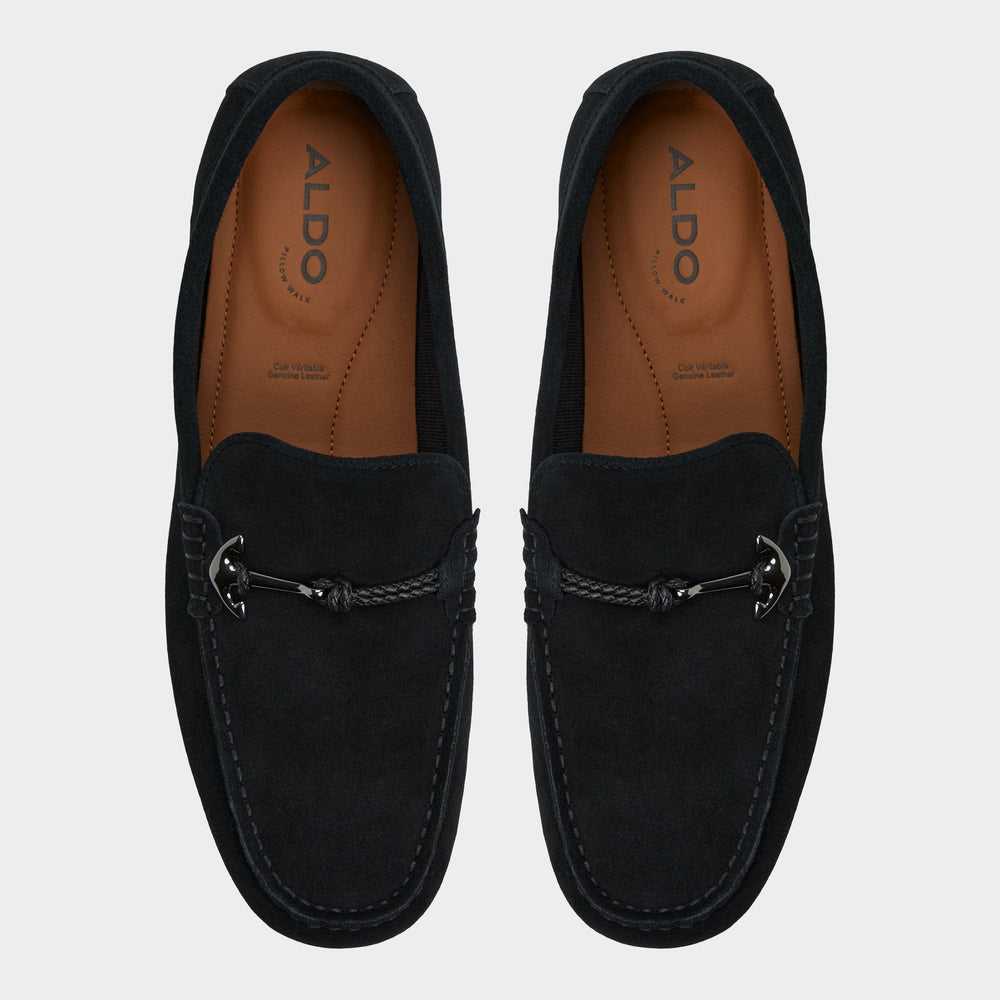 Aldo | Wilbart Open Black Men's Casual Shoes - Driving shoe