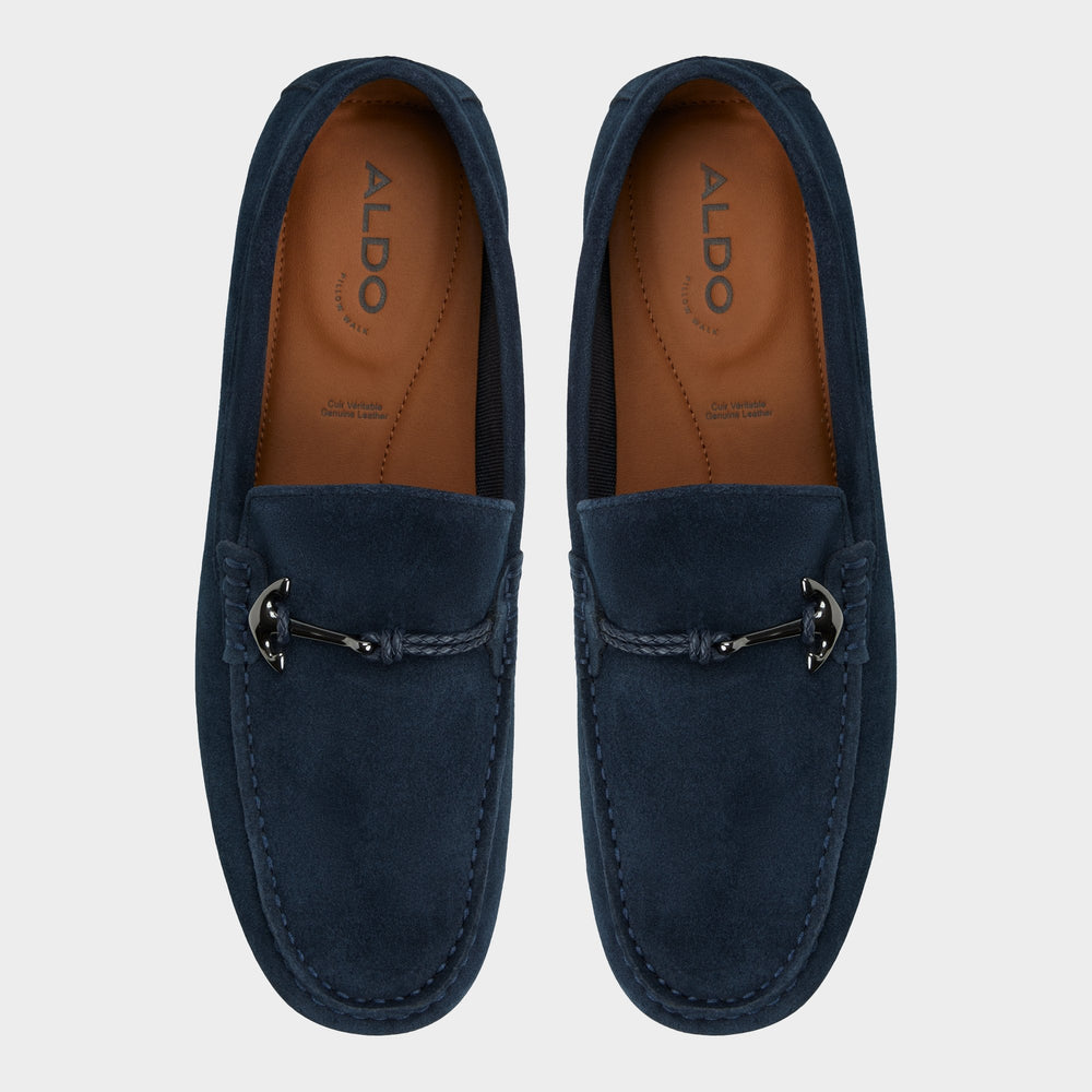Aldo | Wilbart Navy Men's Casual Shoes - Driving shoe