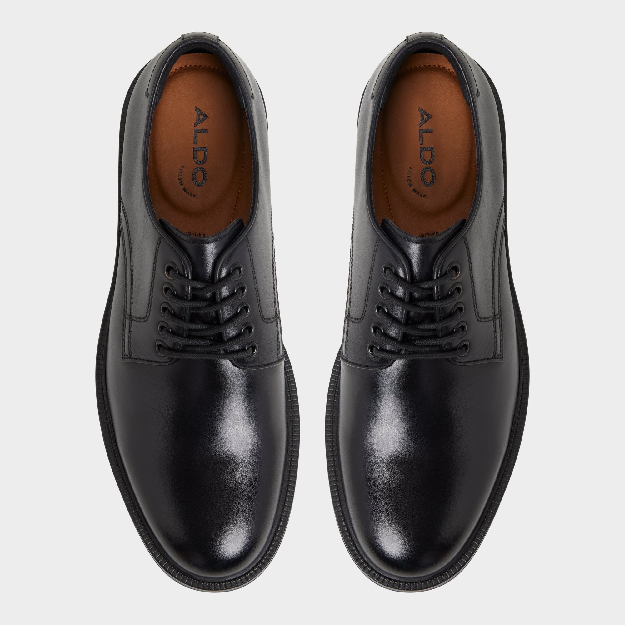 Aldo | Geoff in Black - Derby shoe