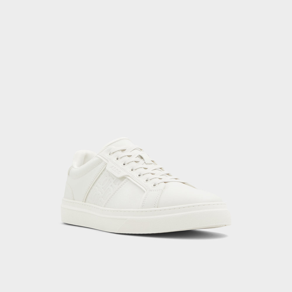 Aldo | Courtline White/Bone Men's Low top - Low top sneaker, Cup sole