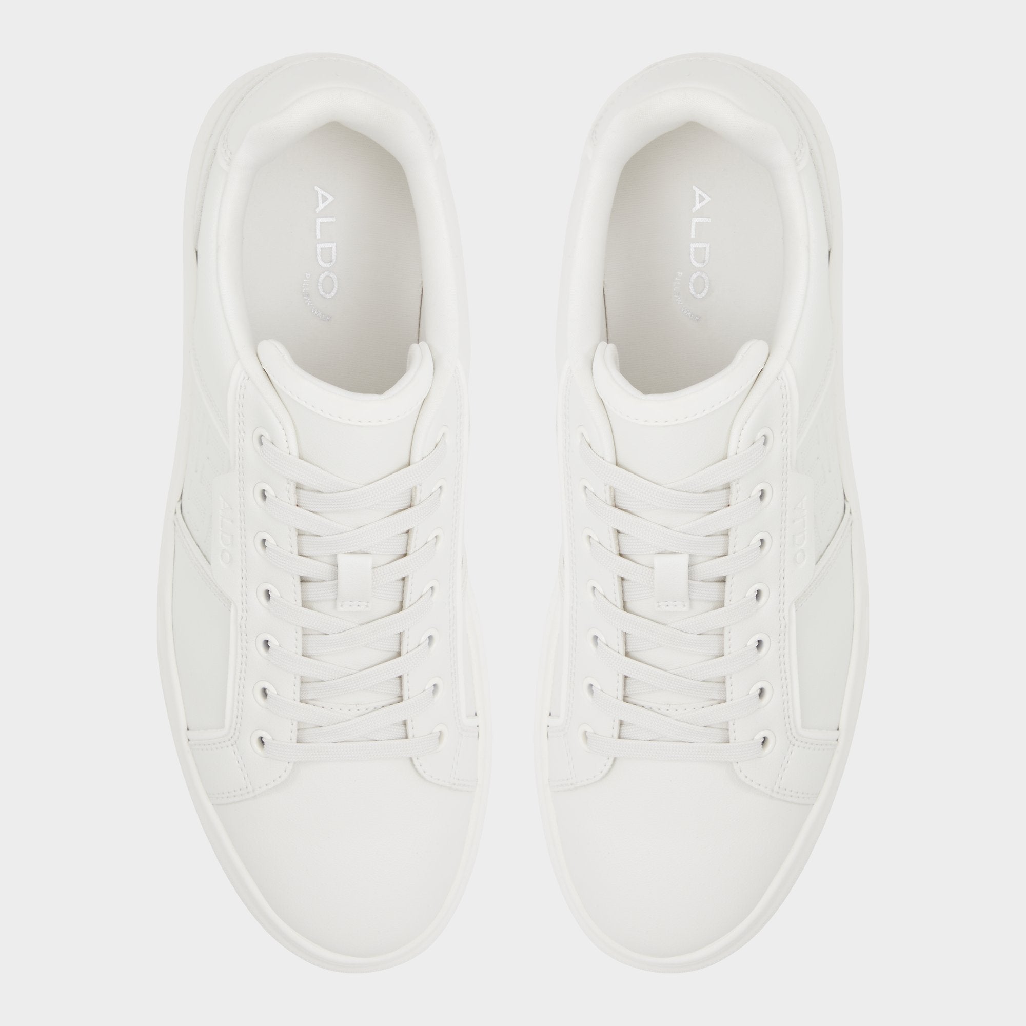 Aldo | Courtline White/Bone Men's Low top - Low top sneaker, Cup sole